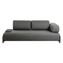 Picture of Colm 3 Seater Sofa with Armrest & Right Tray Fabric Assorted Vida & Co.
