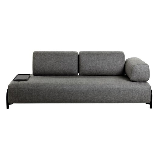 Picture of Colm 3 Seater Sofa with Armrest & Right Tray Fabric Assorted Vida & Co.