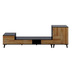 Picture of Colorado Entertainment Unit Wood Black Regal Royal Design