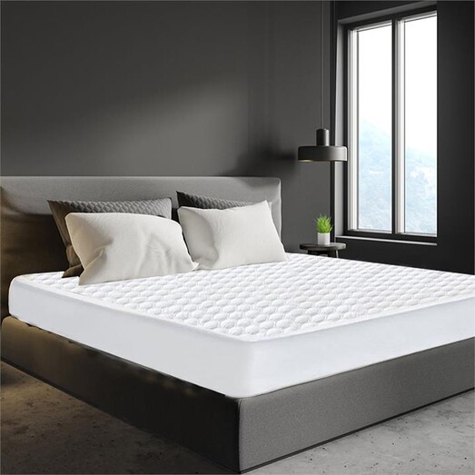 Picture of Cool Max Mattress Protector Fabric White No Sheep Sleep