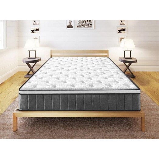 Picture of Cooling Gel Hepta-Zone Hybrid Tri-Foam Spring Euro Mattress Size King