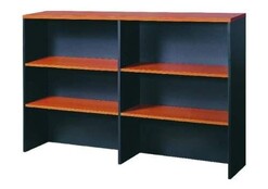Picture of Cooper Overhead Hutch - 150cm - Cherry/Graphite
