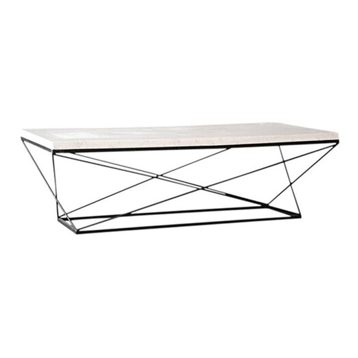 Picture of Copen Rectangular Coffee Table Wood Natural/Black Satara