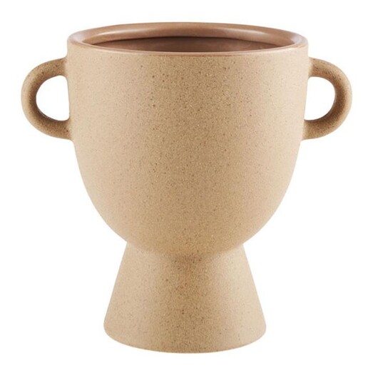 Picture of Cora Vase in Sand by Linen House