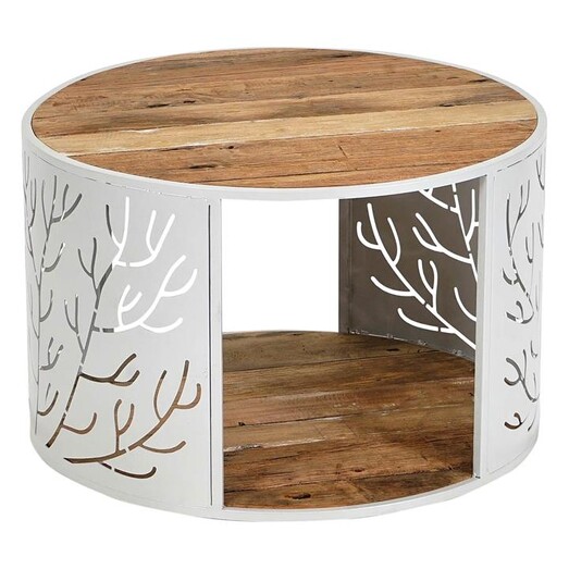 Picture of Coral Round Coffee Table Wood Brown SLH