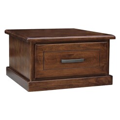 Picture of Corey Side Table Wood Red Brown Beaumont & Braddock