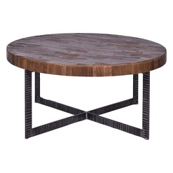 Picture of Coria Wooden Coffee Table Elm Brown/Black Alliance Furniture