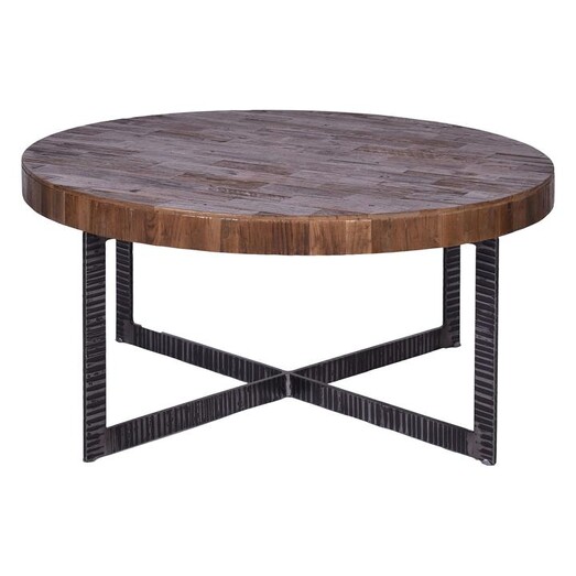 Picture of Coria Wooden Coffee Table Elm Brown/Black Alliance Furniture