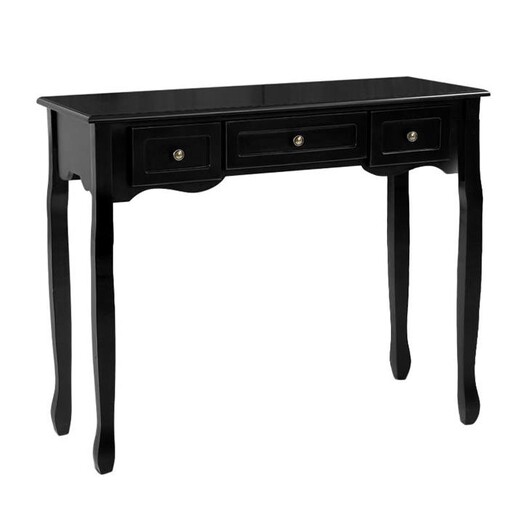 Picture of Cornalius Console Table Wood Black Resort Living