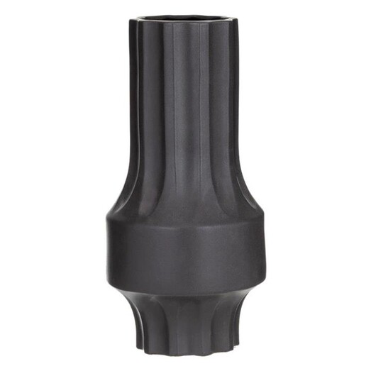 Picture of Cosma Tall Earthenware Vessel in Black by Amalfi Picture of Cosma Tall Earthenware Vessel in Black by Amalfi