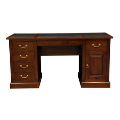 Picture of Covas Executive Desk in Mahogany by Kayu Estate