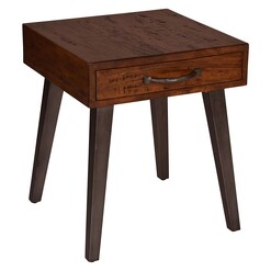 Picture of Cuadrado Timber Side Table Wood Brown Alliance Furniture