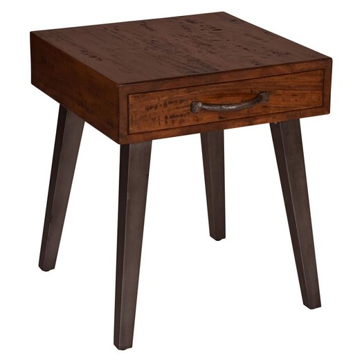 Picture of Cuadrado Timber Side Table Wood Brown Alliance Furniture