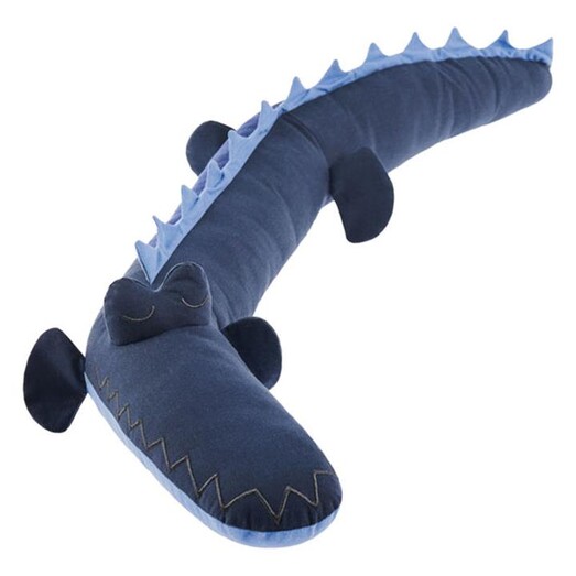 Picture of Cuddly Croc Novelty Cushion in Navy Blue by Linen House Kids Picture of Cuddly Croc Novelty Cushion in Navy Blue by Linen House Kids