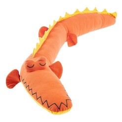 Picture of Cuddly Croc Novelty Cushion in Orange by Linen House Kids