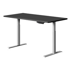 Picture of Cupid Adjustable Standing Desk, Grey/Black, 170 cm MDF Assorted Resort Living