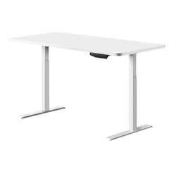 Picture of Cupid Adjustable Standing Desk, White/White, 170 cm MDF Assorted Resort Living