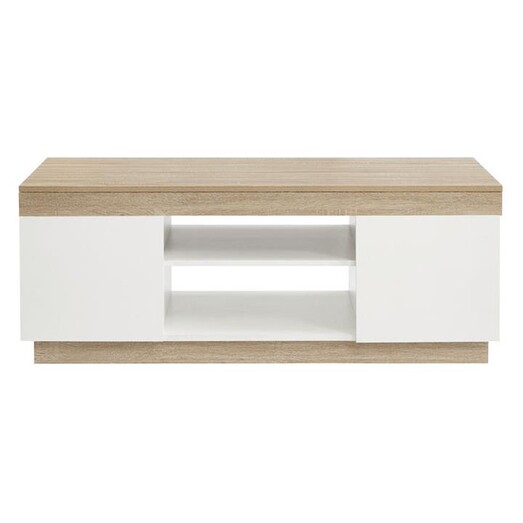 Picture of Cuppa Coffee Table Wood Light Oak/White E-living
