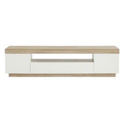 Picture of Cuppa Entertainment Unit Wood Light Oak/White E-living