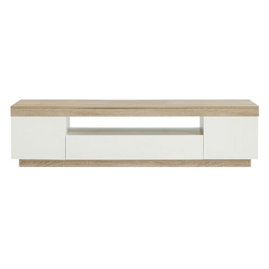 Picture of Cuppa Entertainment Unit Wood Light Oak/White E-living