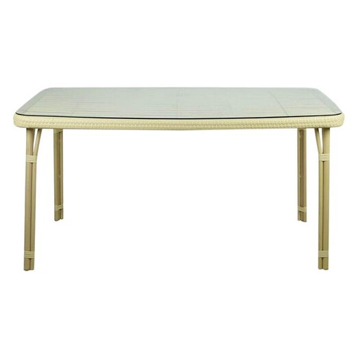 Picture of Curly Mediterranean Outdoor Dining Table Aluminium Assorted E-living