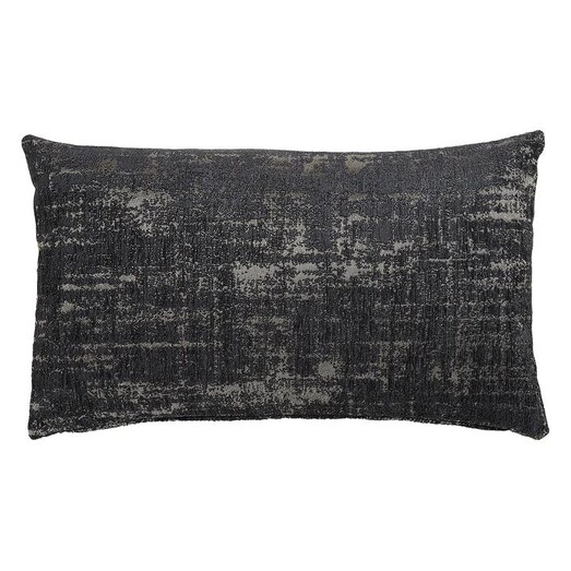 Picture of Cuzco Abstract Fabric Breakfast Cushion in Black by Vida & Co. Picture of Cuzco Abstract Fabric Breakfast Cushion in Black by Vida & Co.