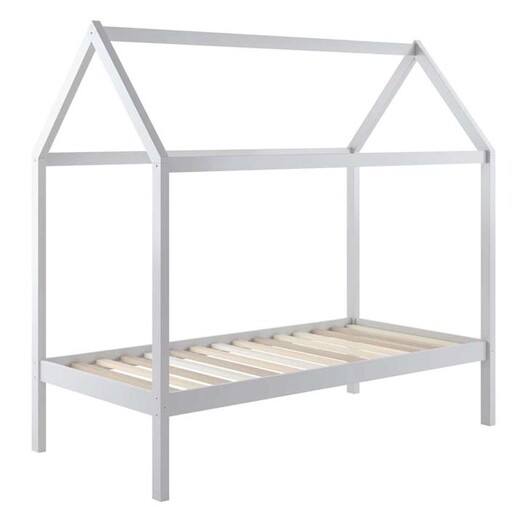 Picture of Cynthia House Frame Timber Kids Bed Pine White Regal Royal Design Picture of Cynthia House Frame Timber Kids Bed Pine White Regal Royal Design