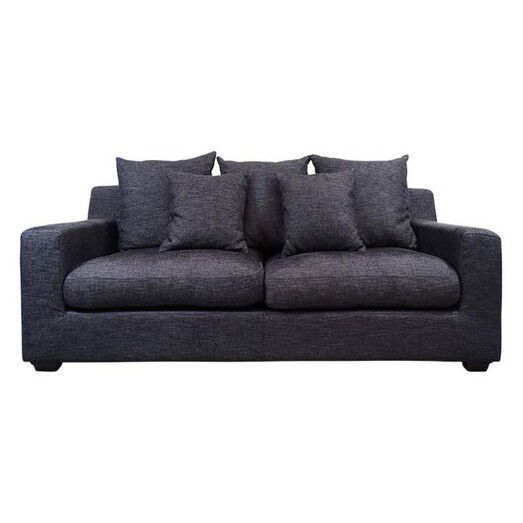 Picture of Cynthia Upholstered 2.5 Seater Sofa in Grey by Searles Homewares