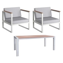 Picture of Daisy 3-Piece Outdoor Lounge Set Metal E-living