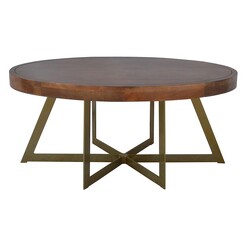 Picture of Daiwood Coffee Table Metal Brown Dover Mason