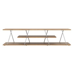 Picture of Dali Entertainment Unit Chipboard Oak/White U.S Designs