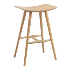 Picture of Dalton Timber Bar Stool Ash Natural Iniko