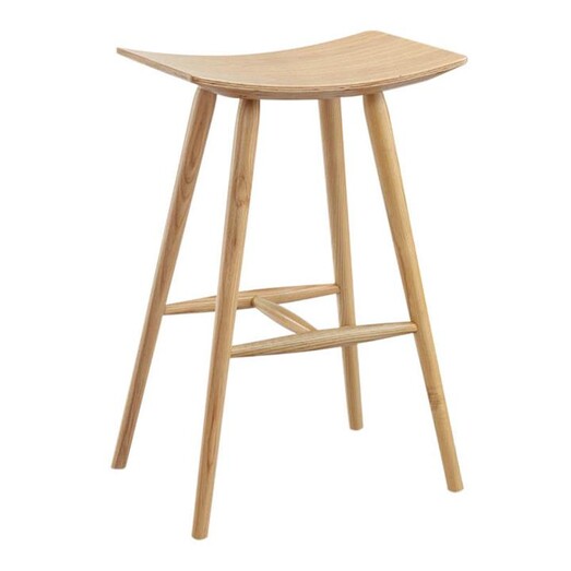 Picture of Dalton Timber Bar Stool Ash Natural Iniko
