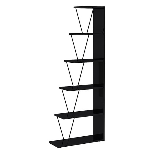 Picture of Damia Stacked Bookcase in Black by U.S Designs