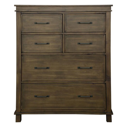 Picture of Dana Wooden Chest of Drawers in Grey by Dover Mason Picture of Dana Wooden Chest of Drawers in Grey by Dover Mason