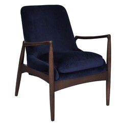 Picture of Danish Velvet Armchair Aegean Alliance Furniture