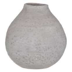 Picture of Danton Terracotta Vessel Size Large in White by Amalfi