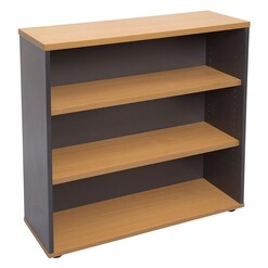 Picture of Dark Melamine Bookcase Assorted Rapidline
