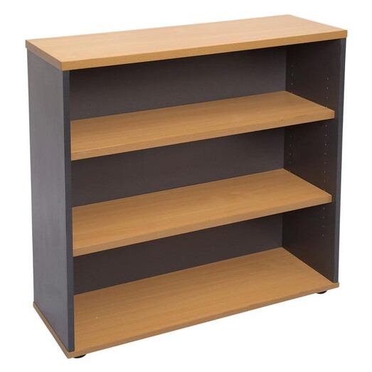 Picture of Dark Melamine Bookcase Assorted Rapidline