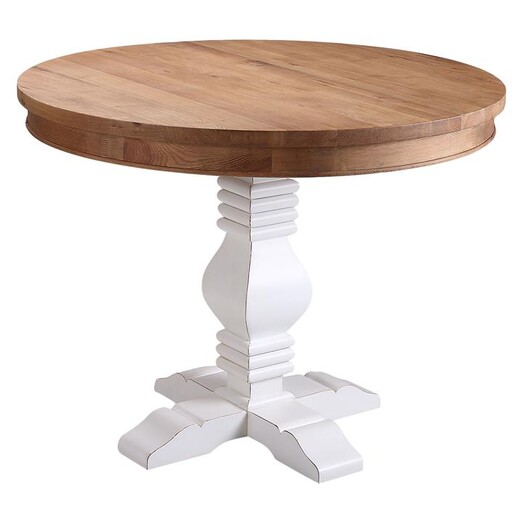 Picture of Darley Round Dining Table in Light Brown by Homeflex Picture of Darley Round Dining Table in Light Brown by Homeflex