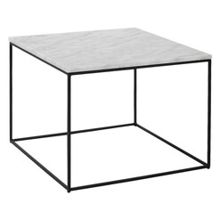 Picture of Decatur Marble Top Coffee Table Black/White Iniko
