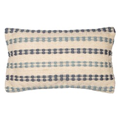 Picture of Delaney Breakfast Cushion in Blue by Amalfi