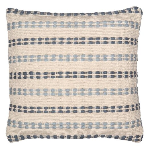 Picture of Delaney Cotton Cushion in Blue by Amalfi