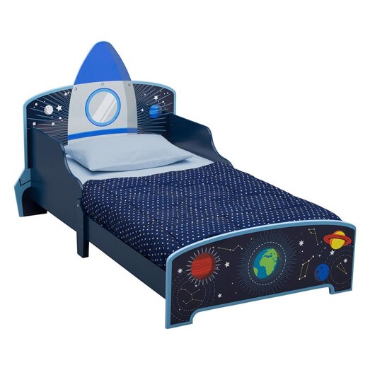 Picture of Delta Space Adventures Wood Toddler Bed MDF ChildSmart