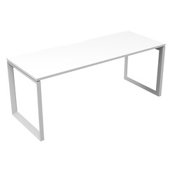 Picture of Deluxe Loop1P Desk Melamine Assorted Rapidline