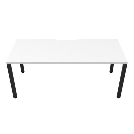 Picture of Deluxe Prof 1P Desk Melamine Assorted Rapidline