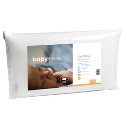 Picture of Deluxe Ventilated Cot Pillow Fabric White babyRest
