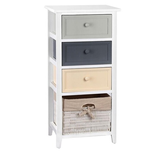 Picture of Derar Storage Unit Wood White Resort Living