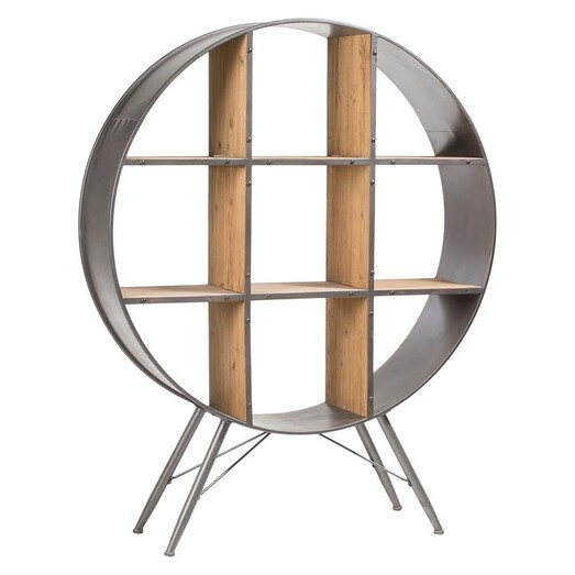 Picture of Despona Display Unit Wood Gunmetal Grey Vida & Co.