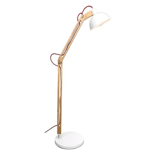 Picture of Ding Floor Lamp Metal White Just Light Me